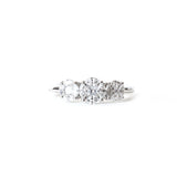 Korloff White Gold Ring With Diamonds Size 6