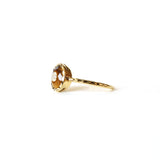 Korloff Yellow Gold Ring With Diamonds Size 6.5