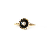 Korloff Yellow Gold Ring With Diamonds Size 7.5