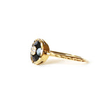 Korloff Yellow Gold Ring With Diamonds Size 7.5