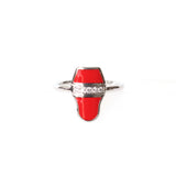 Korloff White Gold Ring With Diamonds Size 6