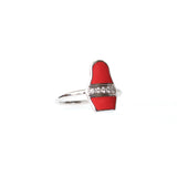 Korloff White Gold Ring With Diamonds Size 6