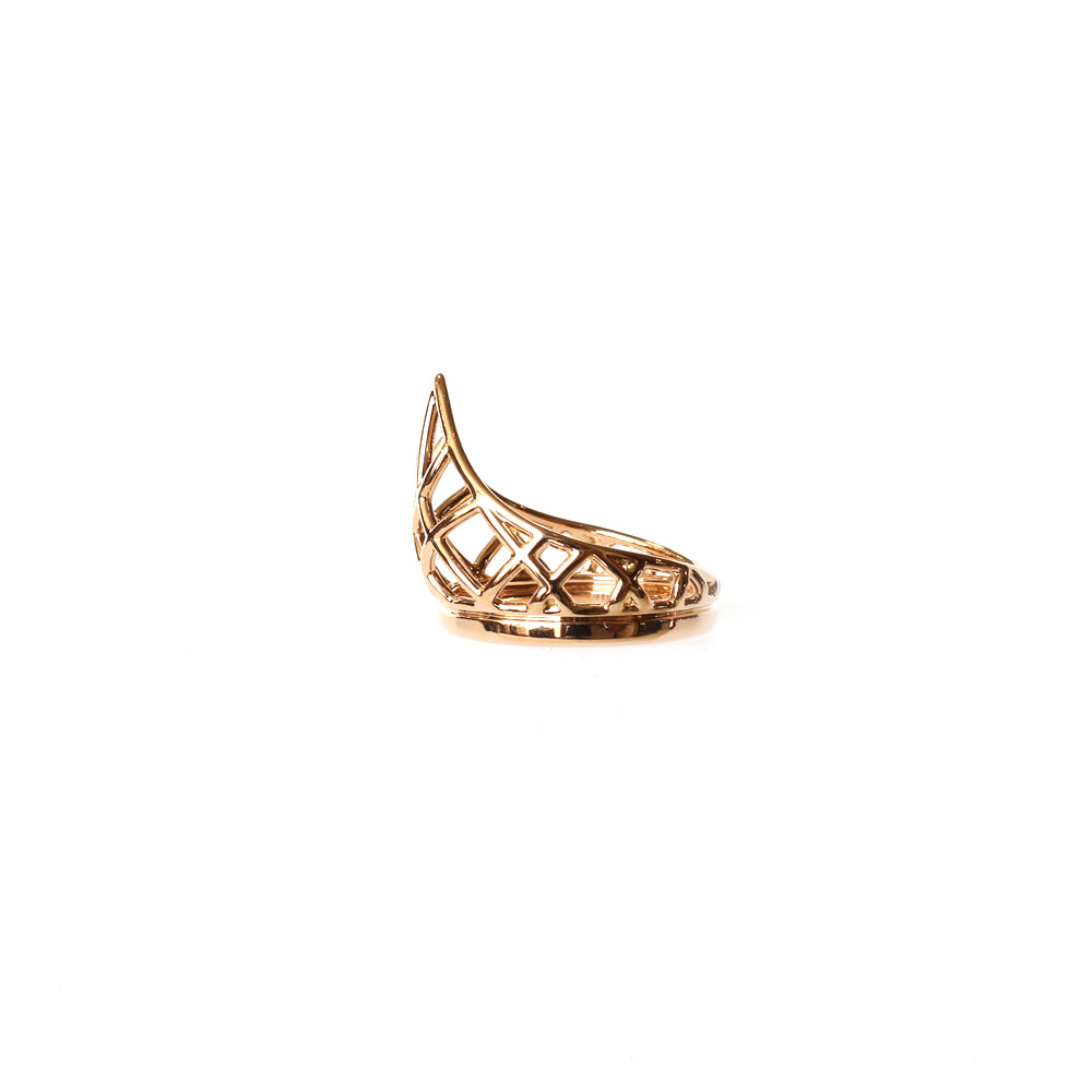 Korloff Pink Gold Ring Size 6.5