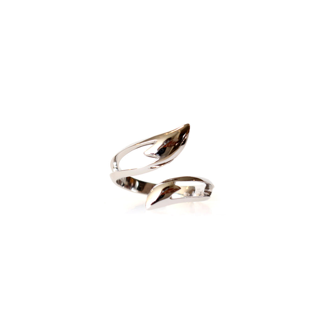 Korloff White Gold Ring Size 6