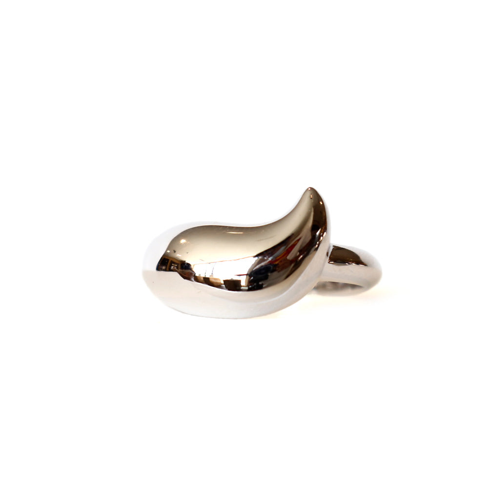 Korloff White Gold Ring Size 6.5