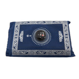 مسافر سجادة صلاة مسافر ساتك مقاس واحد ازرق