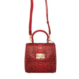 Kyra Luna Square Bag Burgundy Basic - Blue Salon