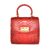Kyra Luna Square Bag Burgundy Basic - Blue Salon