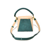 Kyra Women's Karina Hand Bag Beige Turquois