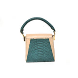 Kyra Women's Karina Hand Bag Beige Turquois