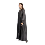 Lamar Women Grey Abaya Free Size