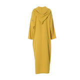 Laylati Women's Yellow Jalabiya, Free Size
