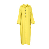 Laylati Women's Yellow Jalabiya, Free Size