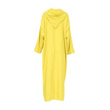 Laylati Women's Yellow Jalabiya, Free Size