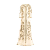 Laylati Women's Off-white Kaftan, Free Size