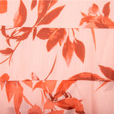 Ml By Monique Lhuillier Floral Chiffon Tiered Maxi Dress In Sienna Foliage