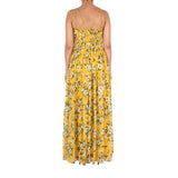 Ml By Monique Lhuillier Sleeveless Chiffon Long Dress