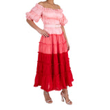 Leo Lin Women's Flamingo Maxi Dress