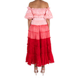 Leo Lin Women's Flamingo Maxi Dress