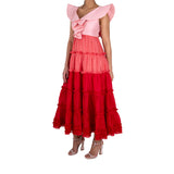 Leo Lin Women's Flamingo Midi Dress