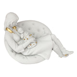 Lladro Feels Like Heaven Mother Figurine Gold & White Lustre