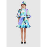 Leo Lin Illusory Mini Dress