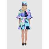 Leo Lin Illusory Mini Dress