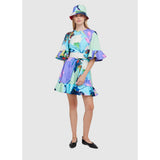 Leo Lin Illusory Mini Dress