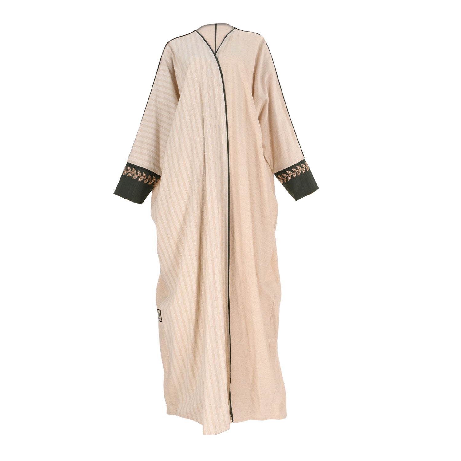 Lamar Women's Beige and Green Abaya One Size | Clothing | EID2023 | GCC | Kaftans & Abayas | Ramadan22 | Ramadan23 | Ramadan24 | Spring Festival | Women All Clothing | Women All Clothing Traditional Wear Ramadan Edit Lamar Women's Beige and Green Abaya One Size | Clothing | EID2023 | GCC | Kaftans & Abayas | Ramadan22 | Ramadan23 | Ramadan24 | Spring Festival | Women All Clothing | Women All Clothing Traditional Wear Ramadan Edit