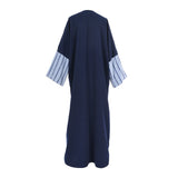 Lamar Women's Blue and Green Abaya One Size