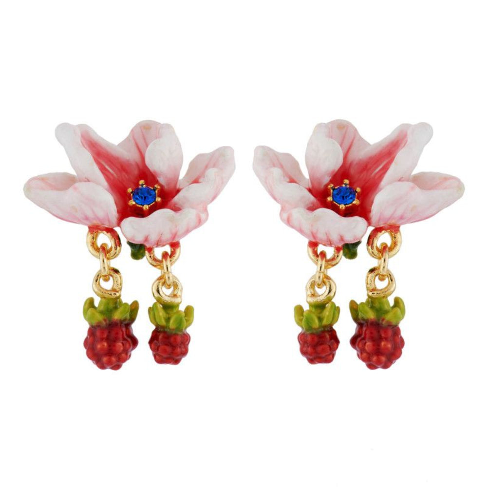 Les Nereides Light Pink Flower And Small Blackberries Earrings | Accessories | Earrings | Fashion Jewellery | Our Exclusives | Women | Women Earrings | Womens Les Nereides Light Pink Flower And Small Blackberries Earrings | Accessories | Earrings | Fashion Jewellery | Our Exclusives | Women | Women Earrings | Womens
