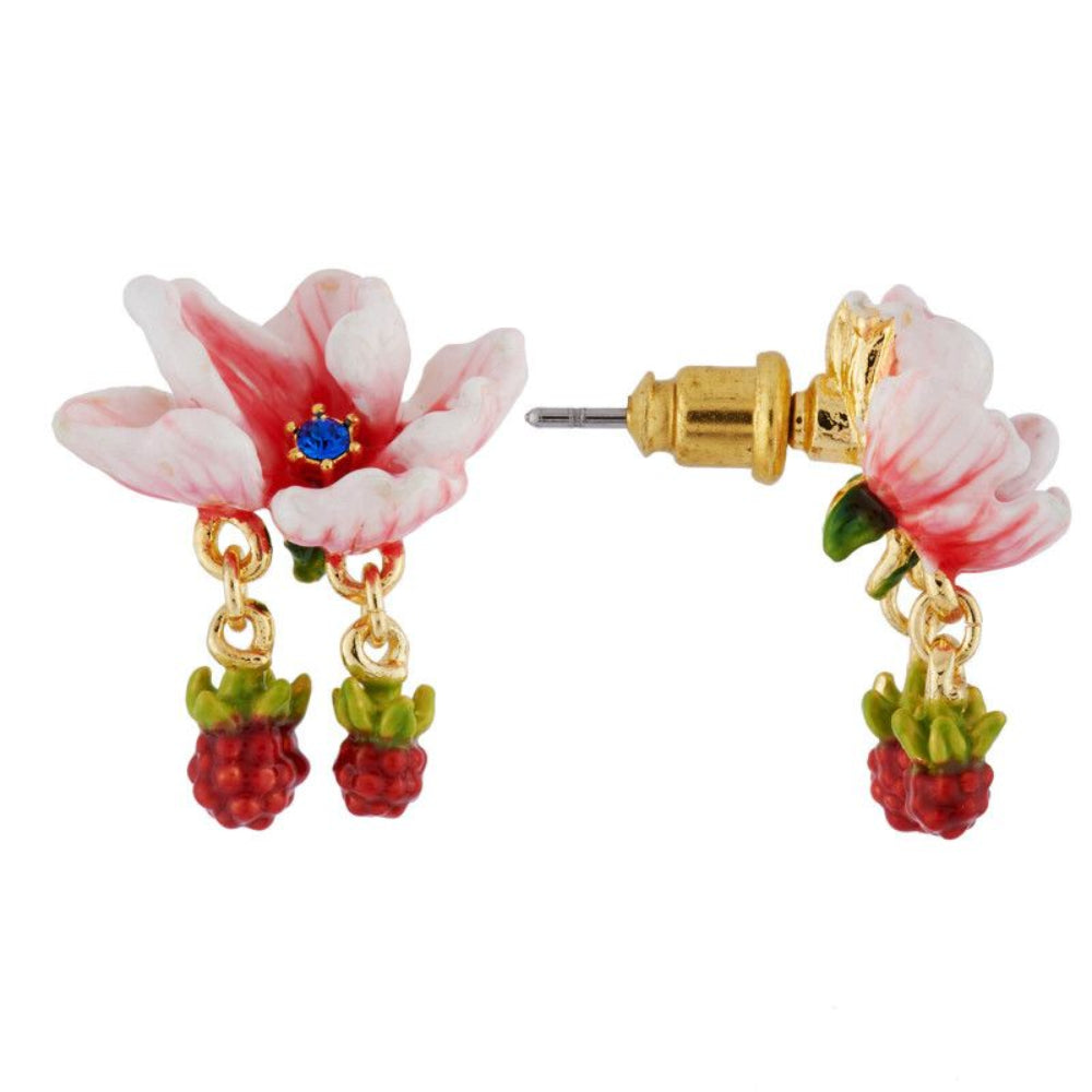 Les Nereides Light Pink Flower And Small Blackberries Earrings | Accessories | Earrings | Fashion Jewellery | Our Exclusives | Women | Women Earrings | Womens Les Nereides Light Pink Flower And Small Blackberries Earrings | Accessories | Earrings | Fashion Jewellery | Our Exclusives | Women | Women Earrings | Womens