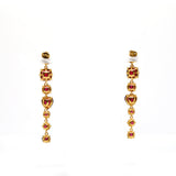 Les Nereides 7 Stones La Diamantine Earrings