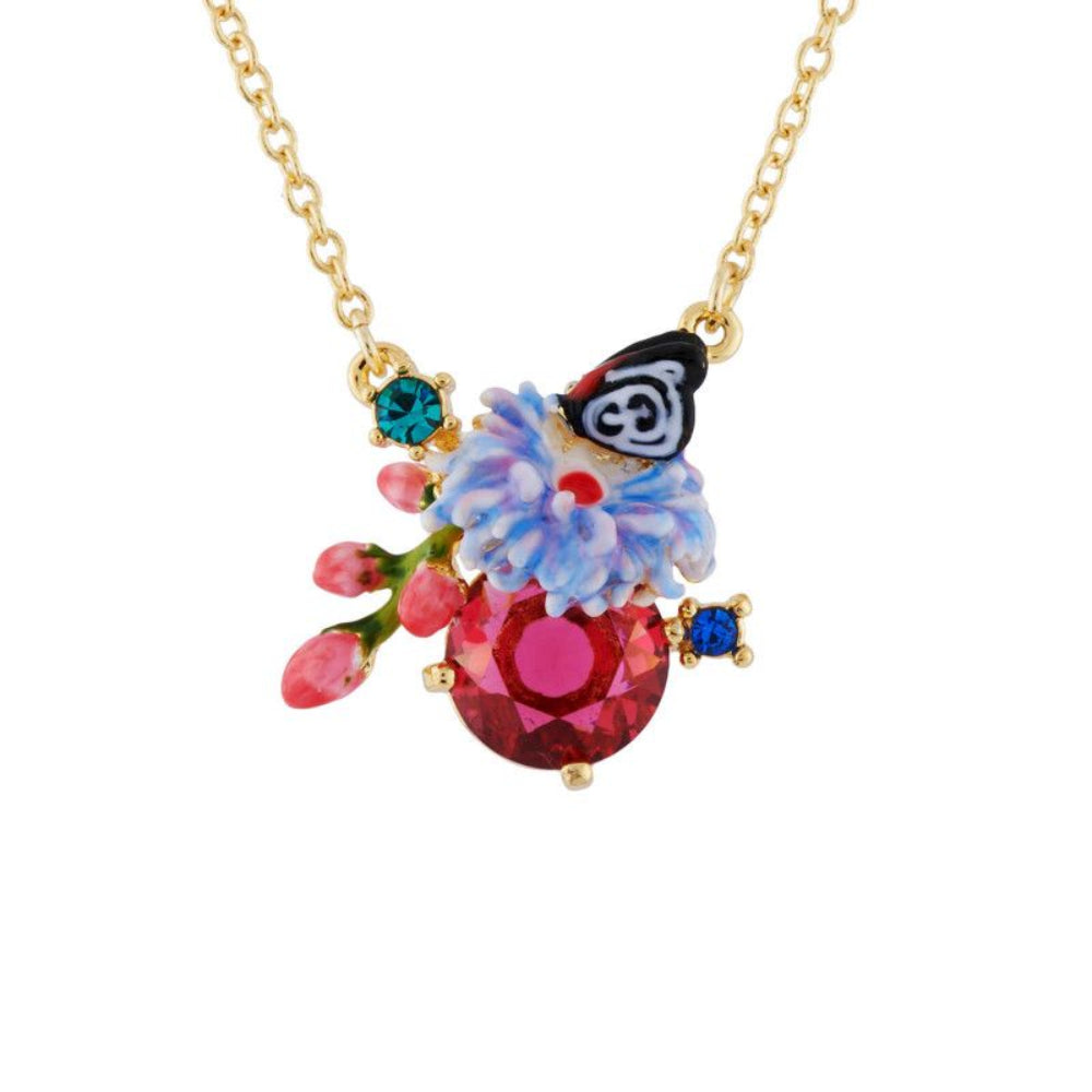 Les Nereides Anemone And Rose Buds On Faceted Crystal Necklace | Accessories | Fashion Jewellery | Necklace | Our Exclusives | Women | Women Necklaces | Womens Les Nereides Anemone And Rose Buds On Faceted Crystal Necklace | Accessories | Fashion Jewellery | Necklace | Our Exclusives | Women | Women Necklaces | Womens