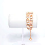 Les Nereides Crystal Two-Rows De Luxe Bracelet