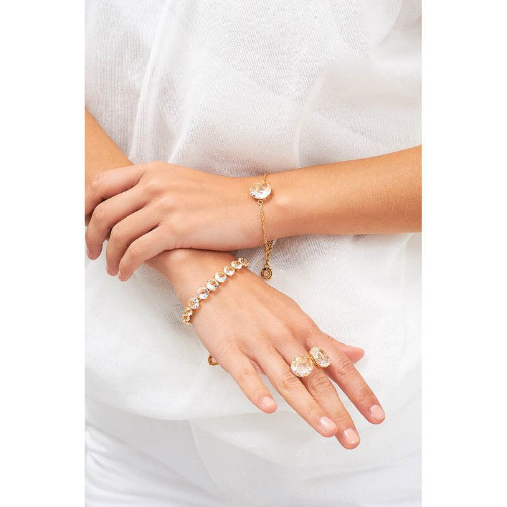 Les Nereides Single Row Crystal De Luxe Bracelet | Accessories | Bracelet | Braceletes | Fashion Jewellery | Ladies bracelet | Our Exclusives | Women | Womens Les Nereides Single Row Crystal De Luxe Bracelet | Accessories | Bracelet | Braceletes | Fashion Jewellery | Ladies bracelet | Our Exclusives | Women | Womens