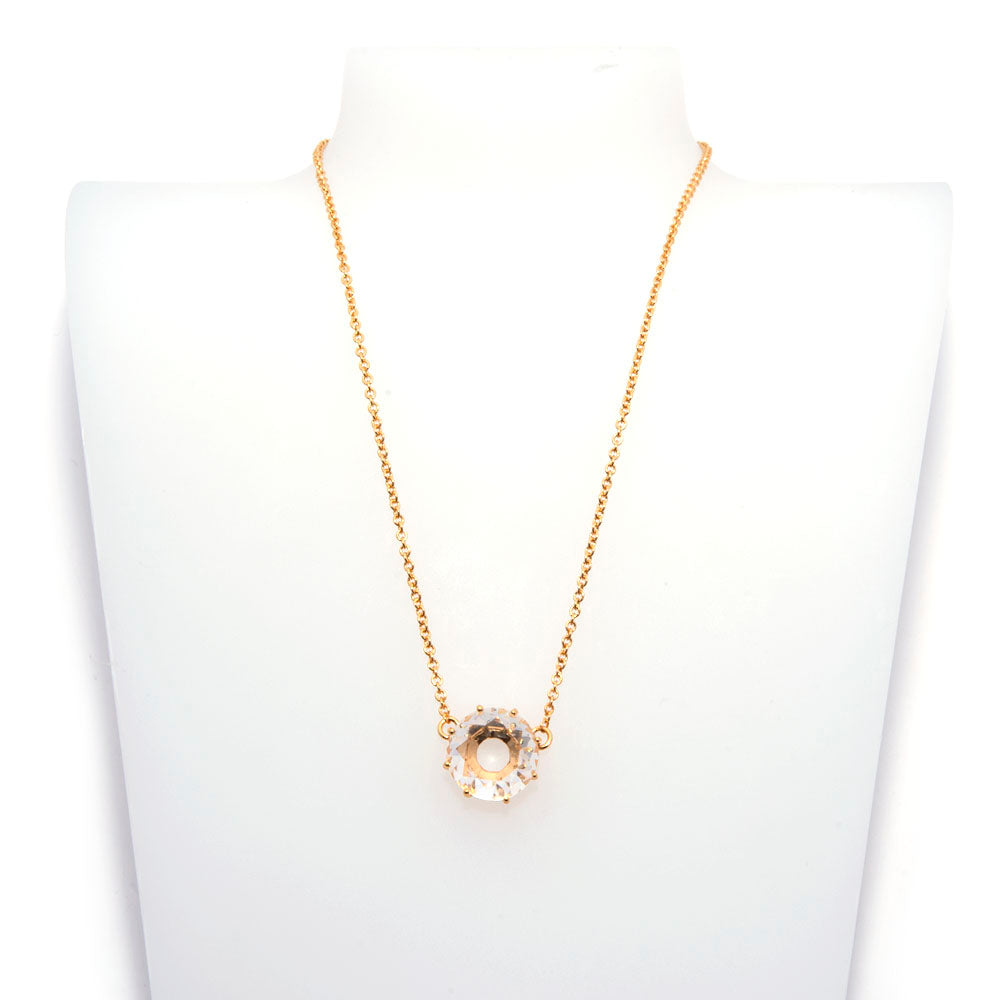 Les Nereides Round Crystal Stone Necklace | Accessories | Fashion Jewellery | Necklace | Our Exclusives | Women | Women Necklaces | Womens Les Nereides Round Crystal Stone Necklace | Accessories | Fashion Jewellery | Necklace | Our Exclusives | Women | Women Necklaces | Womens