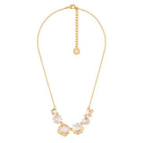Les Nereides 6 Crystal Stones Necklace - Blue Salon