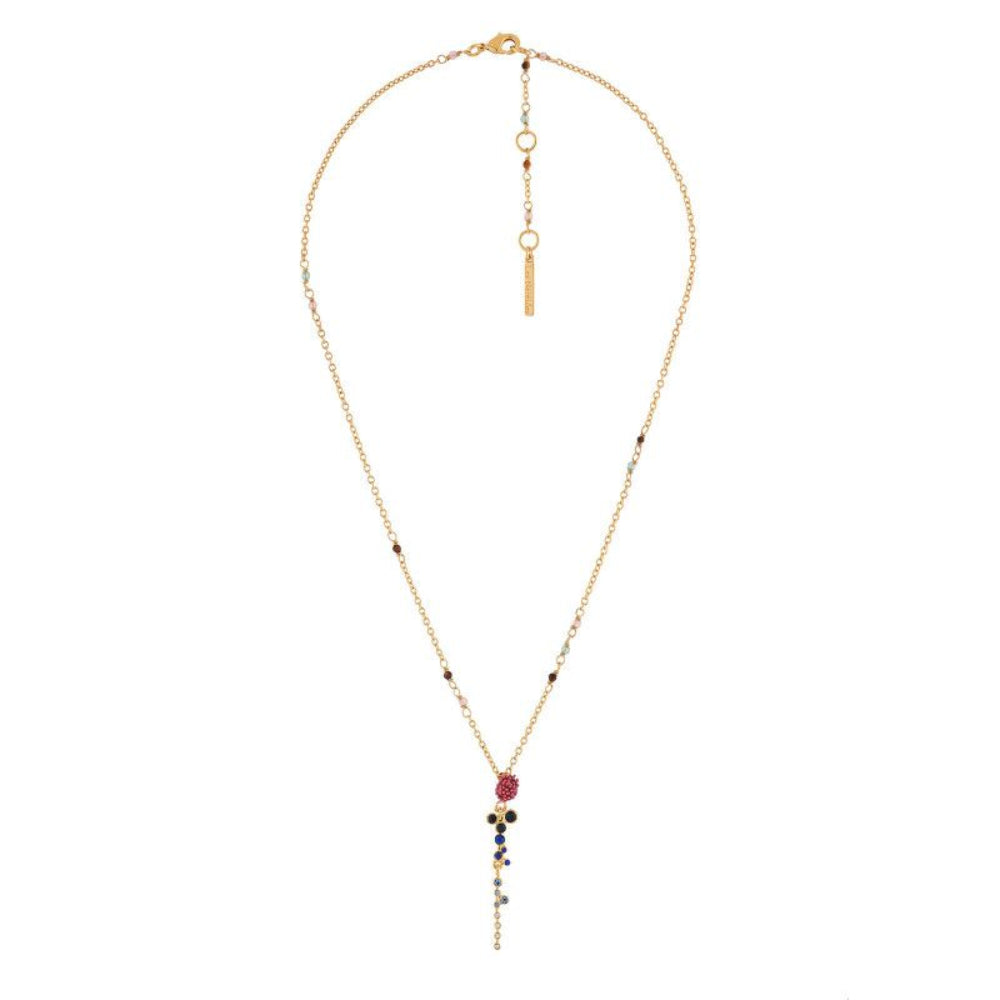Les Nereides Pink And Black Flower And Rhinestone Cascade Necklace | Accessories | Fashion Jewellery | Necklace | Our Exclusives | Women | Women Necklaces | Womens Les Nereides Pink And Black Flower And Rhinestone Cascade Necklace | Accessories | Fashion Jewellery | Necklace | Our Exclusives | Women | Women Necklaces | Womens