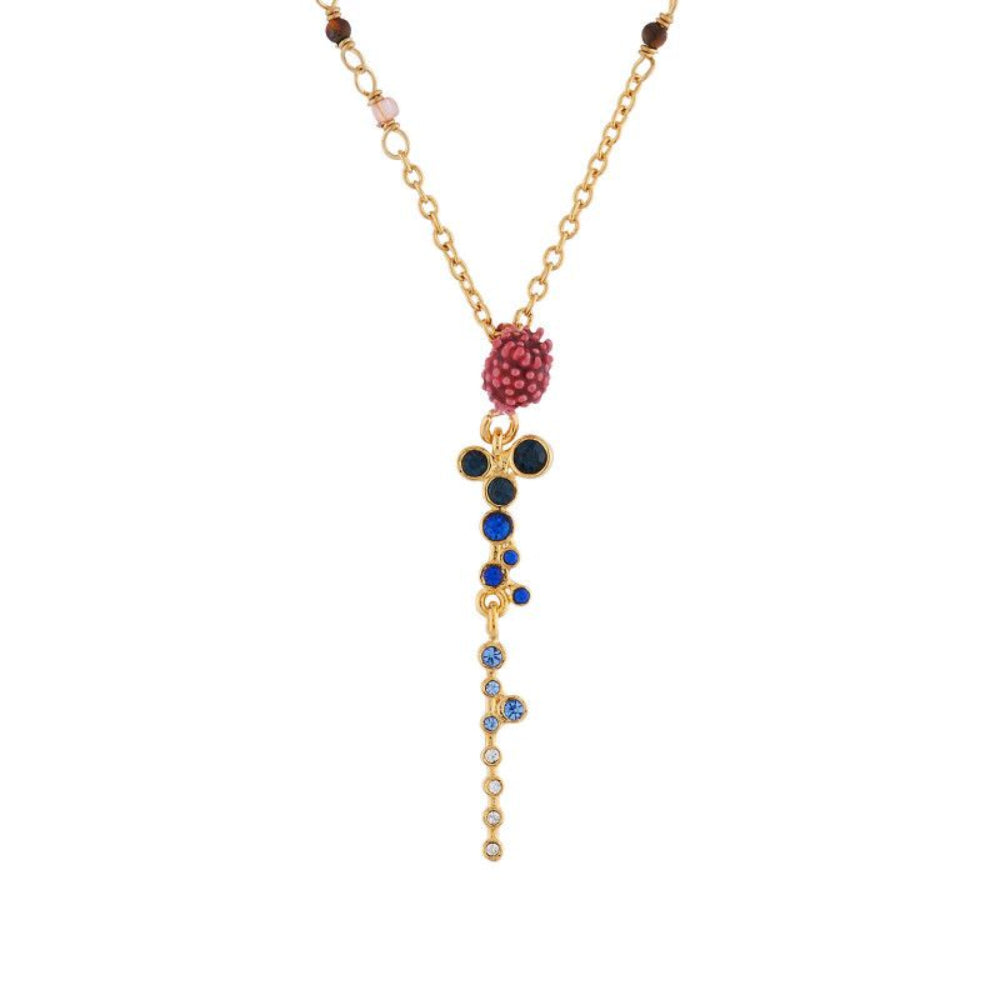 Les Nereides Pink And Black Flower And Rhinestone Cascade Necklace | Accessories | Fashion Jewellery | Necklace | Our Exclusives | Women | Women Necklaces | Womens Les Nereides Pink And Black Flower And Rhinestone Cascade Necklace | Accessories | Fashion Jewellery | Necklace | Our Exclusives | Women | Women Necklaces | Womens