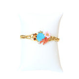 Les Nereides Flore Mysterieuse Cuff Bracelet Size S