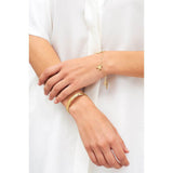 Les Nereides Bracelet With Branch Of Coral Starfish And Feather Size S