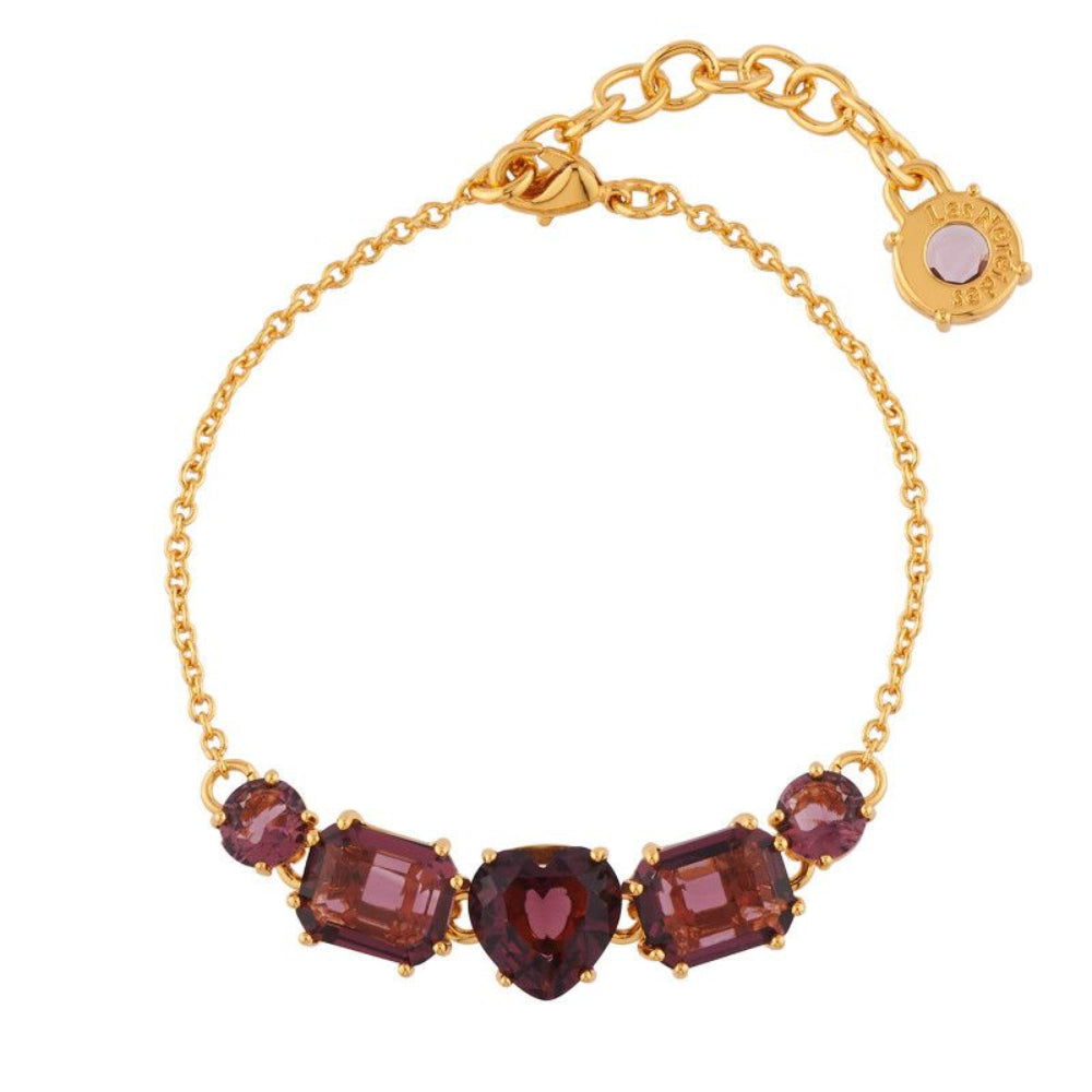 Les Nereides 5 Plum Stones Bracelet | Accessories | Bracelet | Braceletes | Fashion Jewellery | Ladies bracelet | Our Exclusives | Women | Womens Les Nereides 5 Plum Stones Bracelet | Accessories | Bracelet | Braceletes | Fashion Jewellery | Ladies bracelet | Our Exclusives | Women | Womens