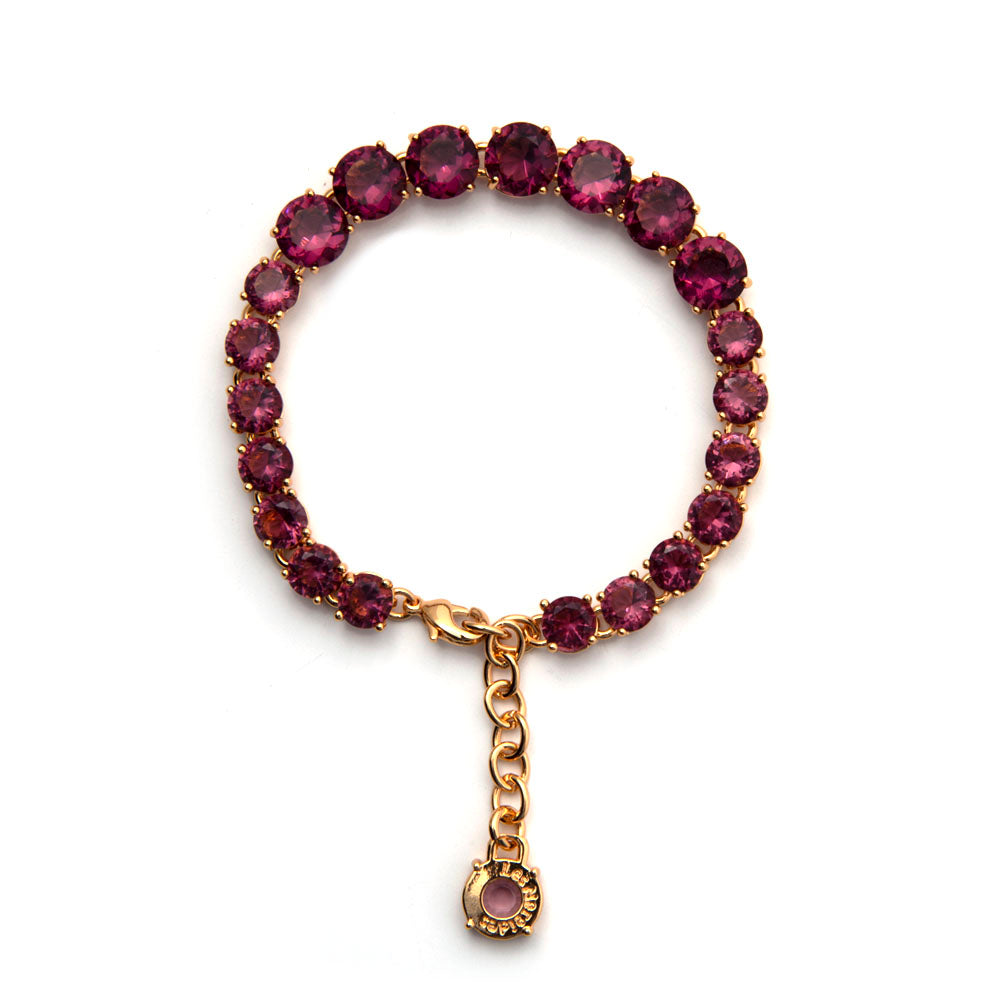 Les Nereides Single Row Plum De Luxe Bracelet | Accessories | Bracelet | Braceletes | Fashion Jewellery | Ladies bracelet | Our Exclusives | Women | Womens Les Nereides Single Row Plum De Luxe Bracelet | Accessories | Bracelet | Braceletes | Fashion Jewellery | Ladies bracelet | Our Exclusives | Women | Womens