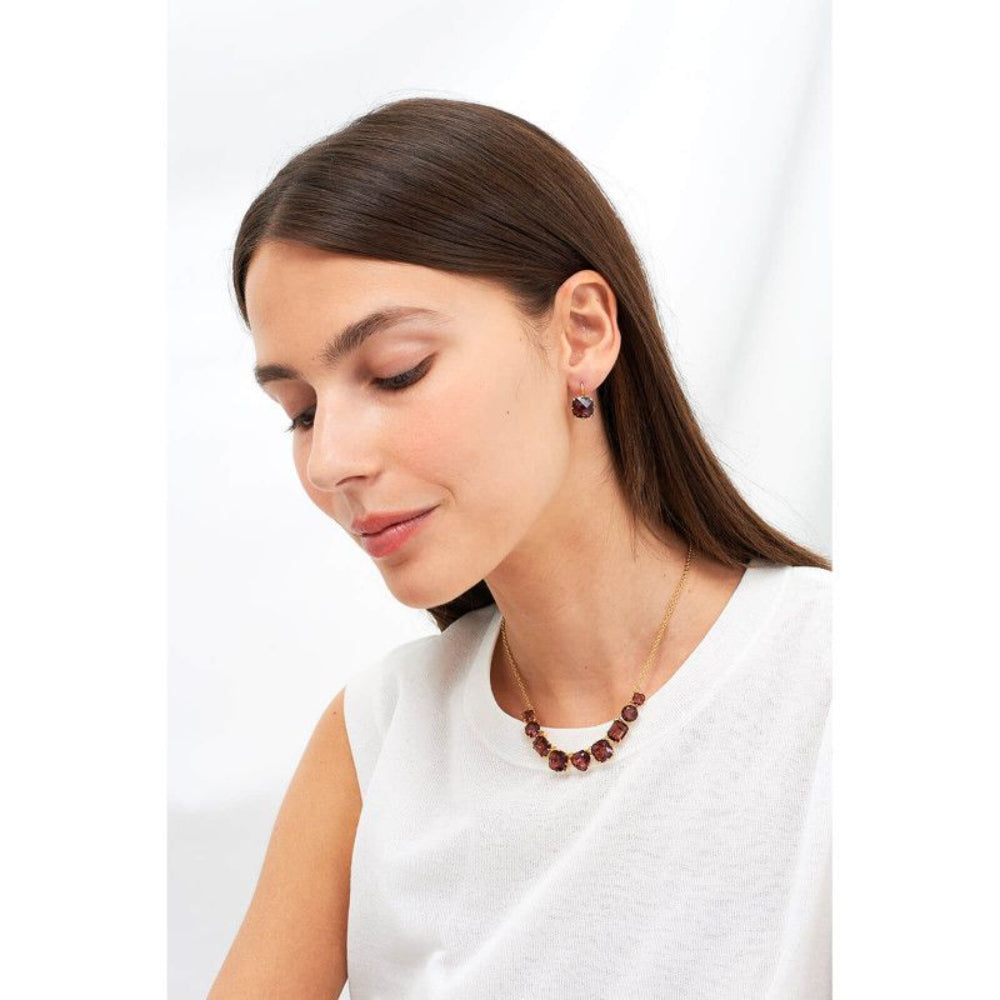 Les Nereides 9 Plum Stones Necklace | Accessories | Fashion Jewellery | Necklace | Our Exclusives | Women | Women Necklaces | Womens Les Nereides 9 Plum Stones Necklace | Accessories | Fashion Jewellery | Necklace | Our Exclusives | Women | Women Necklaces | Womens