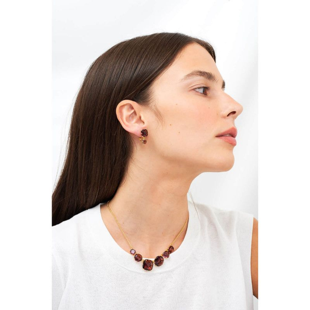 Les Nereides 6 Plum Stones Necklace | Accessories | Fashion Jewellery | Necklace | Our Exclusives | Women | Women Necklaces | Womens Les Nereides 6 Plum Stones Necklace | Accessories | Fashion Jewellery | Necklace | Our Exclusives | Women | Women Necklaces | Womens