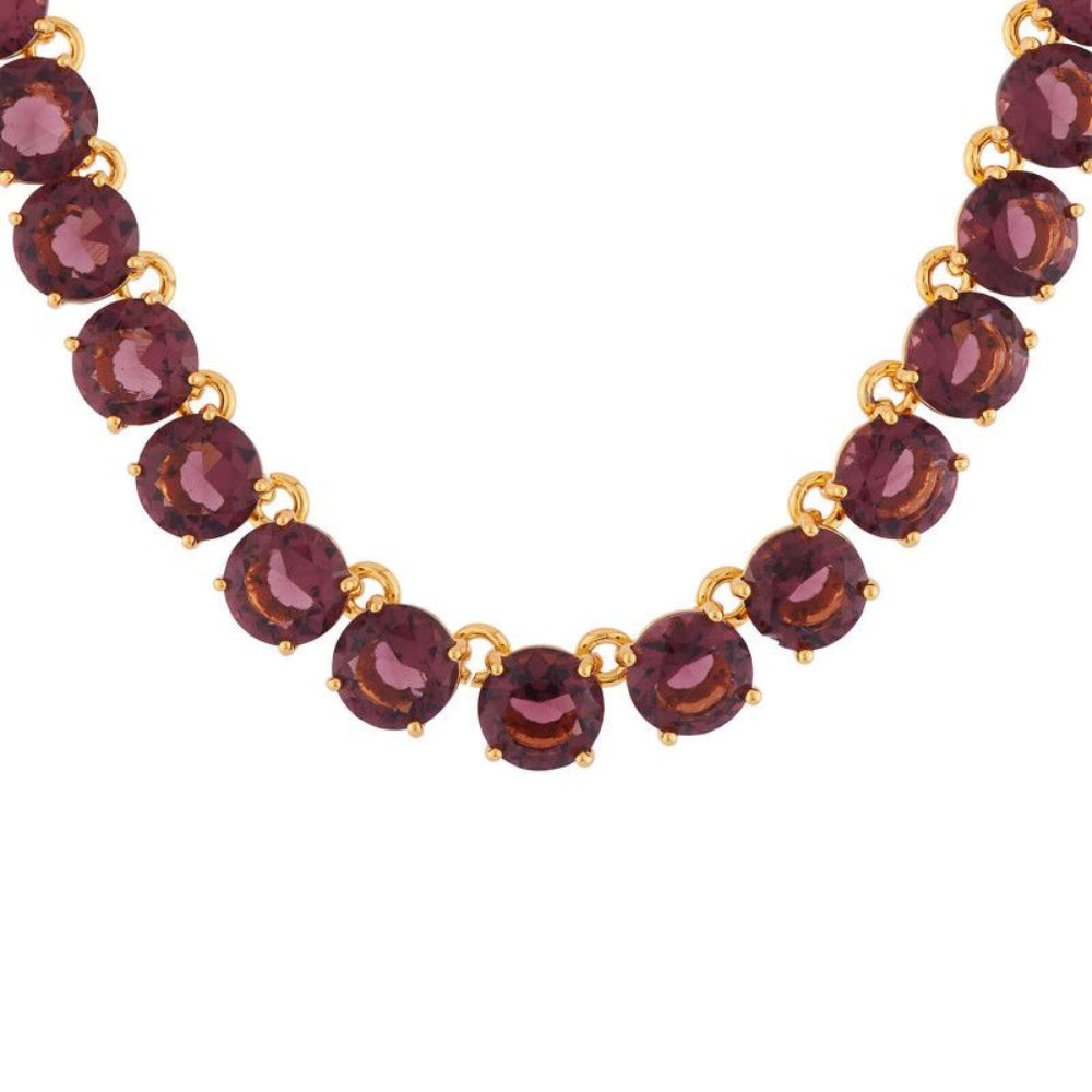 Les Nereides De Luxe Choker With Round Plum Stones | Accessories | Fashion Jewellery | Necklace | Our Exclusives | Women | Women Necklaces | Womens Les Nereides De Luxe Choker With Round Plum Stones | Accessories | Fashion Jewellery | Necklace | Our Exclusives | Women | Women Necklaces | Womens
