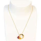 Les Nereides Collier Alphabet Fleuri Letter Necklace O