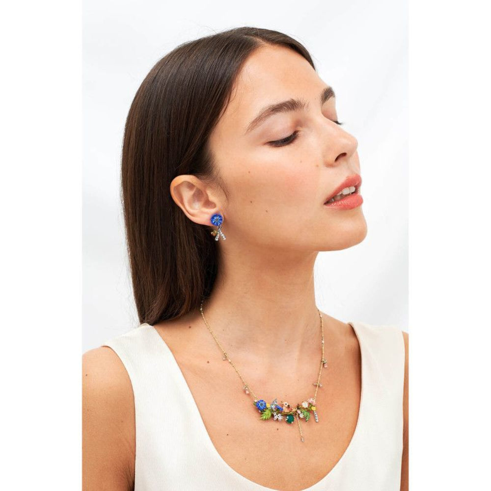 Les Nereides Cornflower And Charms Earrings | Accessories | Earrings | Fashion Jewellery | Our Exclusives | Women | Women Earrings | Womens Les Nereides Cornflower And Charms Earrings | Accessories | Earrings | Fashion Jewellery | Our Exclusives | Women | Women Earrings | Womens