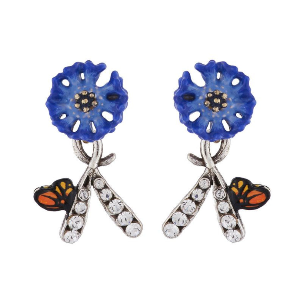 Les Nereides Cornflower And Charms Earrings | Accessories | Earrings | Fashion Jewellery | Our Exclusives | Women | Women Earrings | Womens Les Nereides Cornflower And Charms Earrings | Accessories | Earrings | Fashion Jewellery | Our Exclusives | Women | Women Earrings | Womens